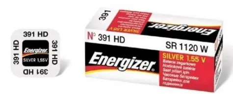 Energizer EH022 Knopfbatterie 391/381 / 10 Stk 