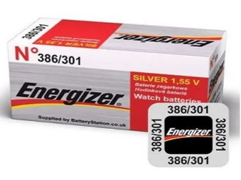 Energizer EH020 Uhrenbatterie 386/301 / 10 Stk 