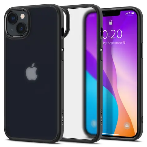 Spigen Ultra Hybrid Schutzhülle für Apple iPhone 14 Max, schwarz