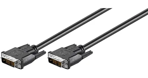 MicroConnect Kabel DVI-D (18+1) Single Link Full HD 1m schwarz