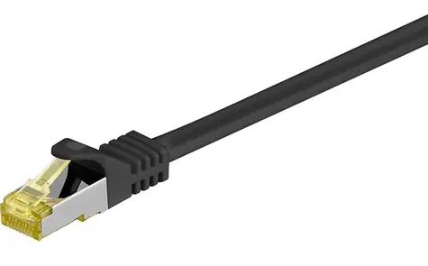 MicroConnect CAT7 S/FTP Patchkabel 5m schwarz / LSZH
