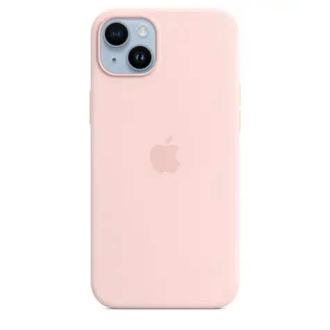 Apple Silikonhülle mit MagSafe für iPhone 14 PLUS Kreiderosa