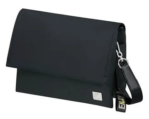 Samsonite Workationist schwarz / Damen-Umhängetasche / Interner Organizer / 4,5 L