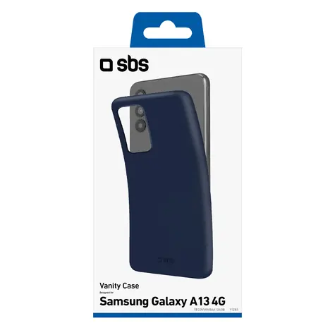SBS Vanity Case für Samsung Galaxy A13 4G blau