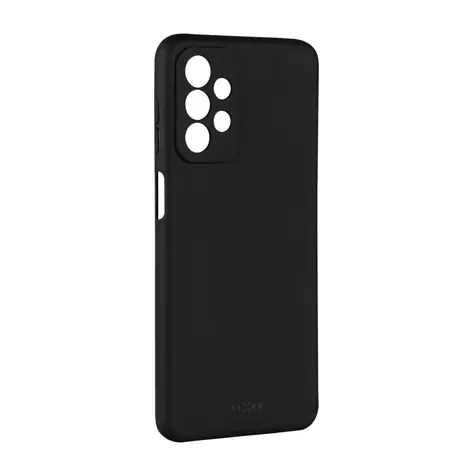 FIXED Story Gummi-Rückseite für Samsung Galaxy A23 5G schwarz