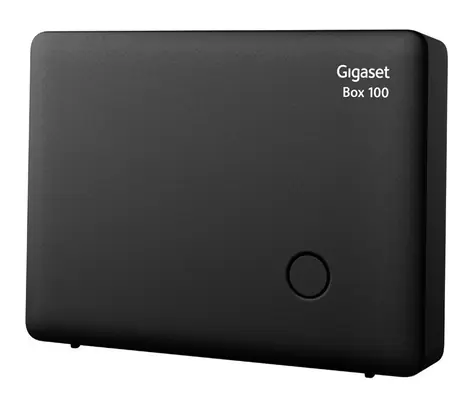Gigaset BOX100 schwarz / DECT GAP Basis / kompatibel mit C & S & SL