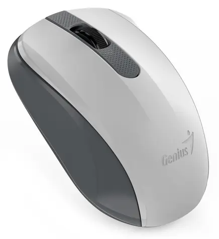 Genius NX-8008S weiß-grau / 1200 dpi / kabellos / BlueEye-Sensor 