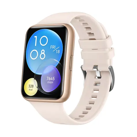 FIXED Silikonarmband Silikonarmband für Huawei Watch FIT2 rosa