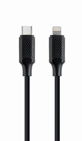 Gembird USB-C 2.0 (M) - Lightning (M) Kabel 1,5 m schwarz