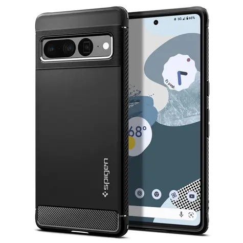 Spigen Rugged Armor Schutzhülle für Google Pixel 7 Pro schwarz
