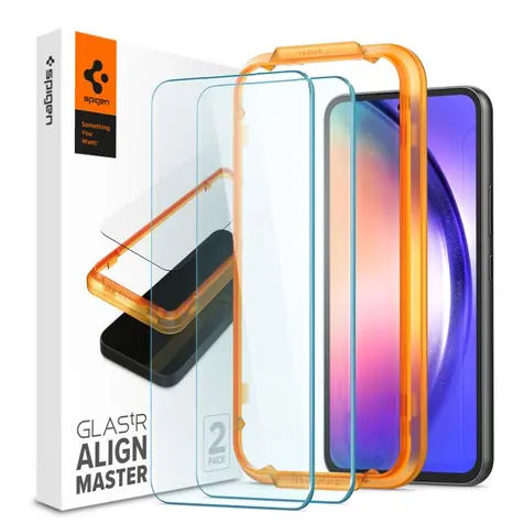 Spigen Glass AlignMaster Schutzglas für Samsung Galaxy A54 5G 2 Stk 