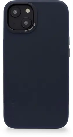 Decoded Leder BackCover Cover für Apple iPhone 14 PLUS blau