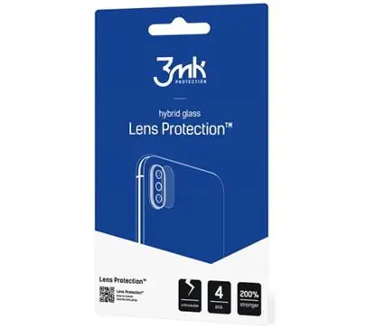 3mk Lens Hybrid Glas-Kameraschutz für Redmi Note 12 5G (4 Stück)