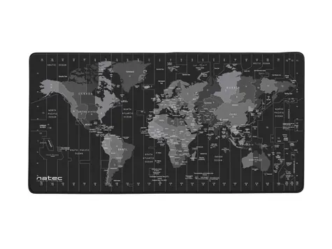 Natec Time Zone / Maus- und Tastaturpad / Maße 800 x 400 x 2,5 mm