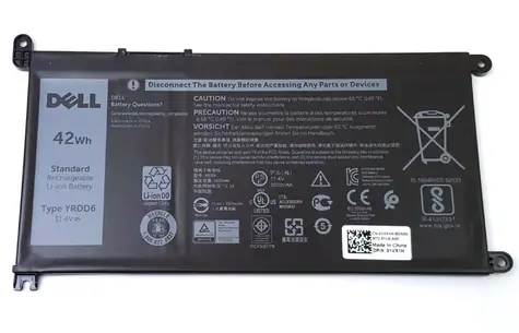 DELL Akku für Inspiron 3780 5590 und Vostro 5490 5590 / 3 Zellen / 42 Wh / Li- ION