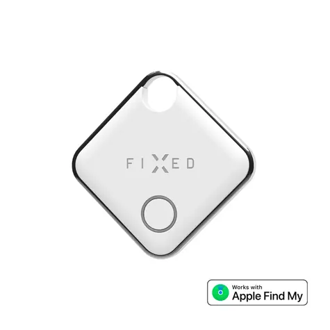 FIXED SMART Tracker-Tag mit Apple Find My-Unterstützung weiß / SMART Tracker für iOS / BT 5.0 / 1x CR2032 / IP66