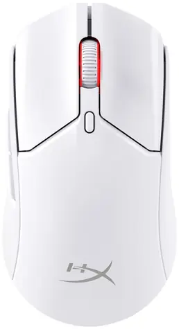HyperX Pulsefire Haste 2 Wireless Weiß / kabellose Gaming-Maus / optisch / 26000 DPI / 6 Tasten / USB / BT / 2,4 GHz