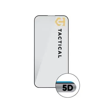 Tactical Glass Shield 5D Glas für Apple iPhone 15 Pro schwarz