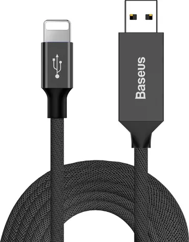 Baseus CALYW-01 Kabel USB-A (M) - Lightning (M) 1,2 m schwarz
