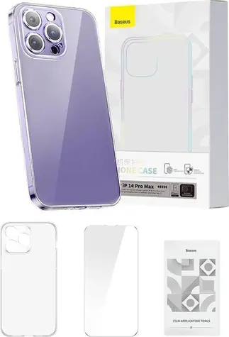 Baseus ARSJ001202 Crystal Clear Cover für Apple iPhone 14 Pro Max klar