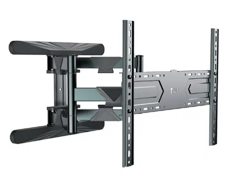 Gembird WM-80ST-01 Wandhalterung für Fernseher bis 80 Zoll / VESA-Standards max. 600 x 400 / Tragkraft 50 kg / verstellbar