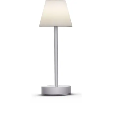 New Garden Lola Slim 30 hellgrau / Tischleuchte / LED / 2W / 260 lm / Li- ION / IP44