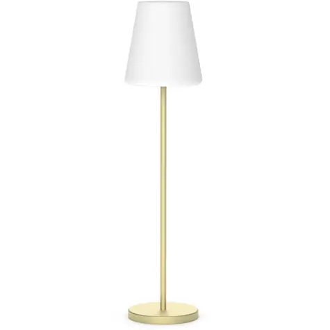 New Garden Lola Slim 120 Messing / Solar-Stehleuchte / LED / 4,5W / 600 lm / Li- ION / IP65