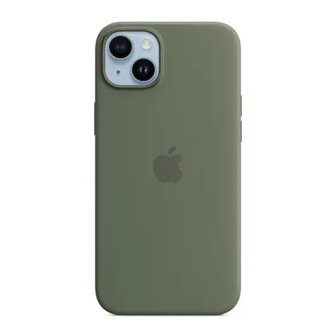 Apple Silikonhülle mit MagSafe für iPhone 14 PLUS grün