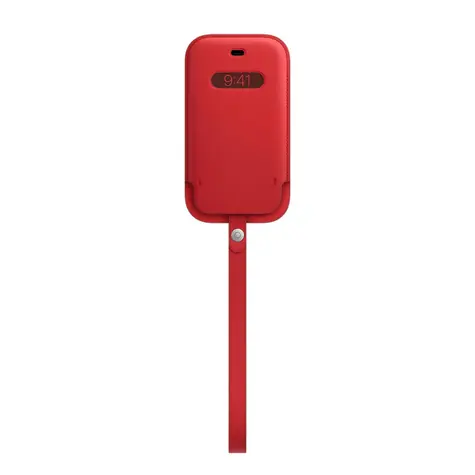 Apple Lederhülle mit MagSafe für iPhone 12 mini (PRODUCT)ROT