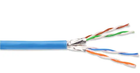 Digitus CAT 6A U-FTP Kabel 4x2 Adern AWG23 LSOH 305m blau