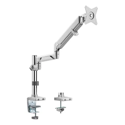 LogiLink BP0087 silber / Monitorarm / VESA / 17" bis 32" / bis 9 kg 