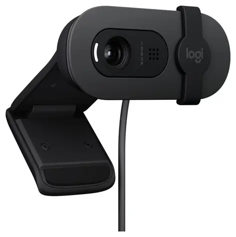 Logitech Brio 100 schwarz / Webcam / 1920 x 1080 / USB 2.0
