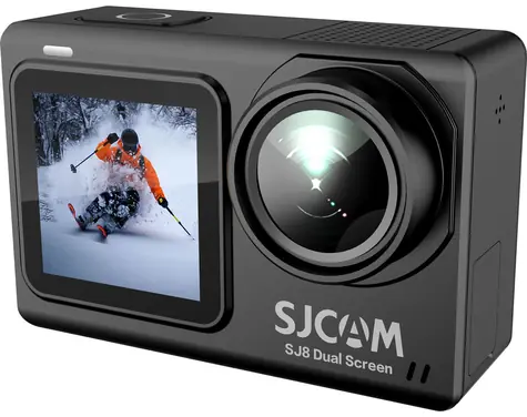 SJCAM SJ8 Dual Screen schwarz / Außenkamera / CMOS / bis zu 4K (3840 x 2160 px) 30fps