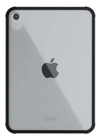 Epico Hero Schutzhülle für Apple iPad mini 6 (2021) 8,3" Transparent/Schwarz