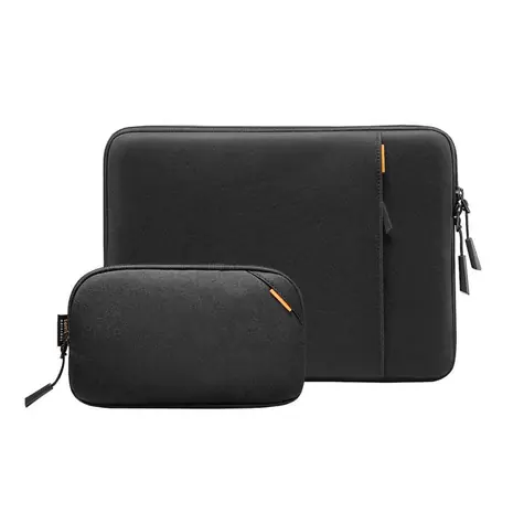 tomtoc Sleeve Kit Hülle für MacBook Air/Pro 15,3" 16" schwarz