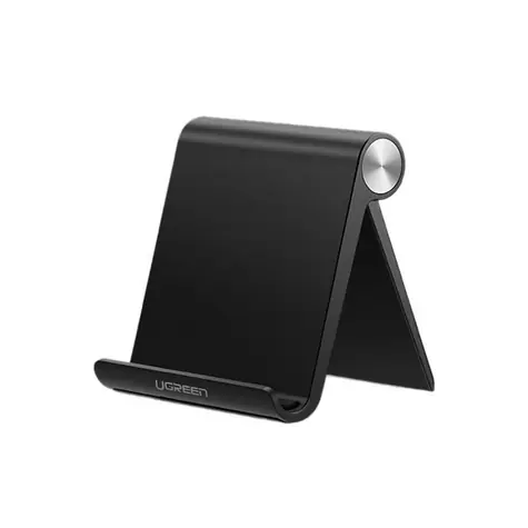 Ugreen Positionierbarer Handyhalter auf dem Tisch schwarz