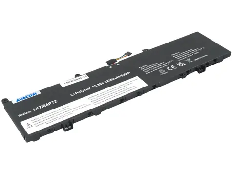 Avacom Ersatzakku für Lenovo ThinkPad P1 Gen.1 & Gen2 / Li- POL / 15,36V / 5235mAh / 80Wh
