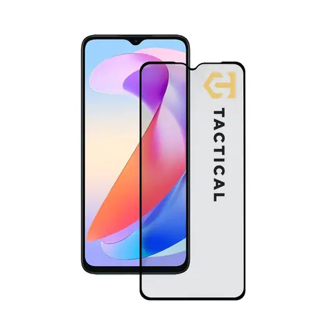 Tactical Glass Shield 5D Glas für Honor X6a schwarz 
