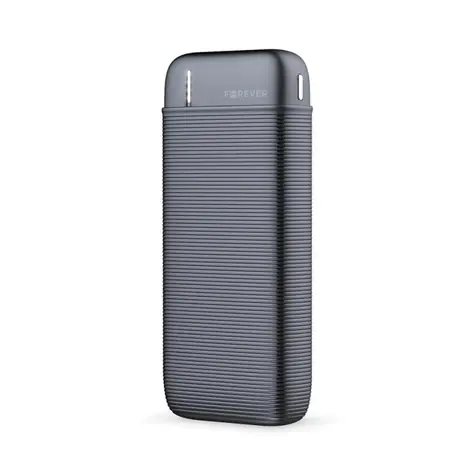Forever TB-100M Powerbank 10000 mAh schwarz / 2x USB-A