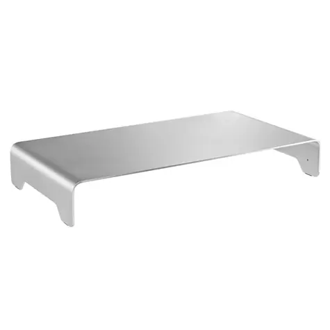 Powerton Monitorständer silber / Aluminium / Gewicht 10 kg