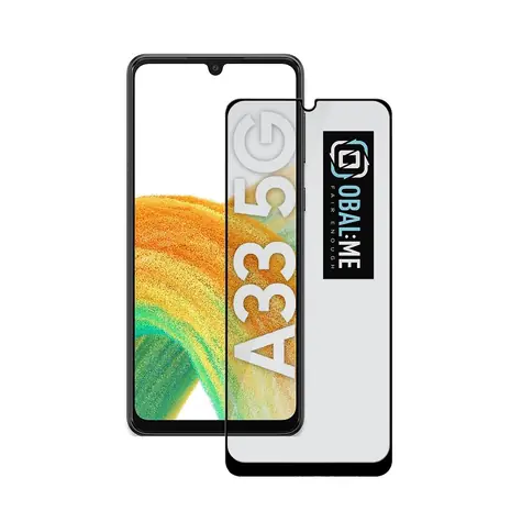 Obal:Me 5D Tempered Glass für Samsung Galaxy A33 5G schwarz 