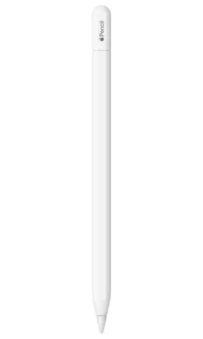 Apple Pencil (USB-C) weiß / Eingabestift / BT / für Apple iPad & iPad Pro & iPad Air & iPad mini
