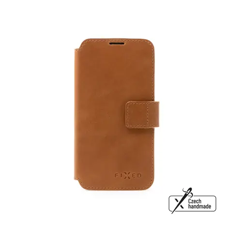 FIXED ProFit Book-Type Ledertasche für Samsung Galaxy A55 5G braun