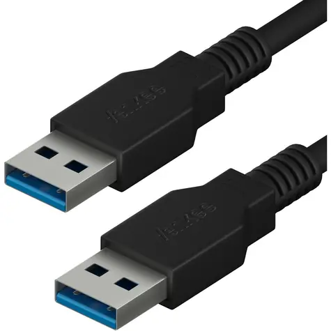 YENKEE YCU 013 BK Kabel USB-A 3.0 (M) - USB-A 3.0 (M) 1,5 m schwarz 