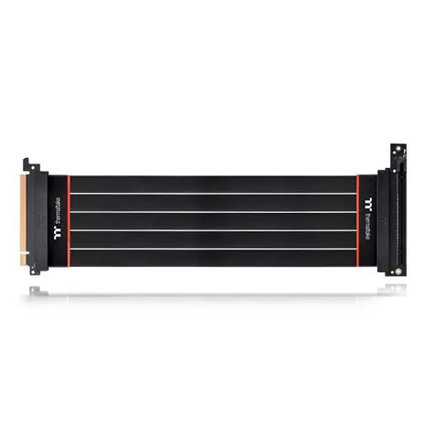 Thermaltake TT Premium PCI-E 4.0 Extender 90° 300mm schwarz / PCI-E x16 Verlängerungskabel