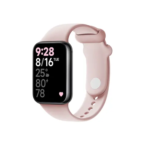 FIXED Silikonarmband Silikonarmband für XIAOMI SMART Band 8 Pro rosa