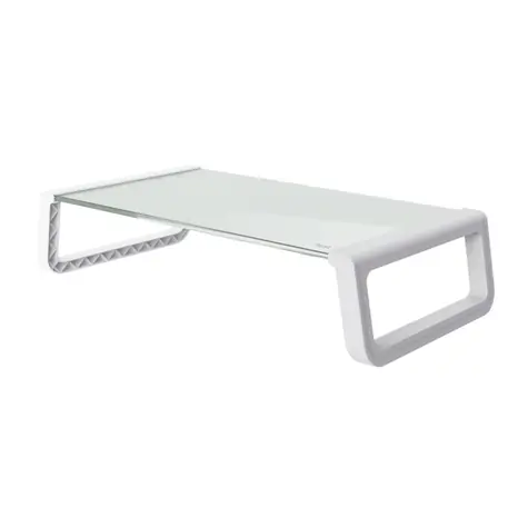 Trust Monta weiß / Sockel für Monitor / Glas