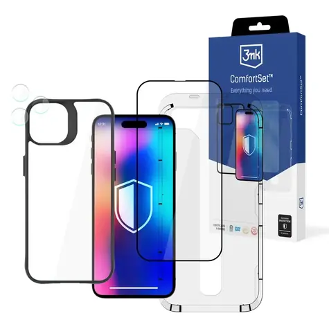 3mk Comfort Set 4 in 1 Schutzset für Apple iPhone 14 Pro Max