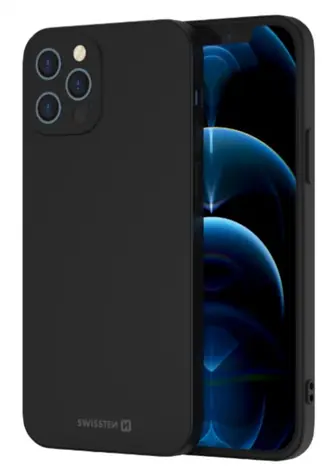 Swissten SOFT JOY Hülle für Xiaomi Redmi Note 13 Pro 4G schwarz