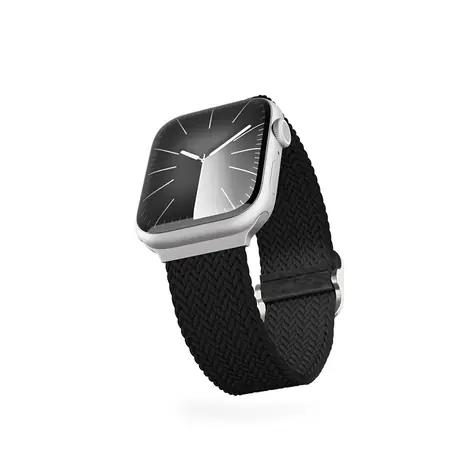 Epico Textile Strickarmband für Apple Watch 42/44/45 mm schwarz